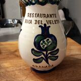 Andalusian ceramic pitcher / water pot