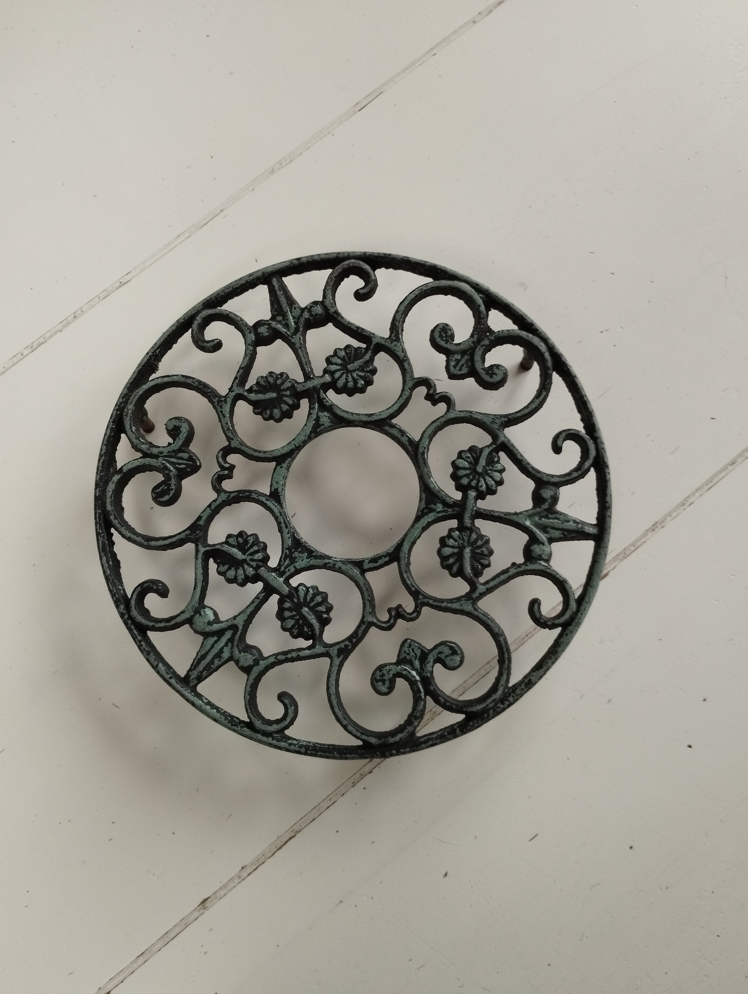 Vintage cast iron trifle