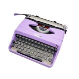 Typewriter underwood 18 lila light vintage revised new ribbon