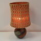 Mid-century Ceramic Table Lamp,1970's.