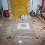 Handmade wool Berber rug 150 X 100 CM