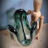 Green Murano vase