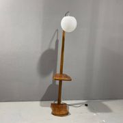 Lampe de sol art déco, années 1930, Tchécoslovaquie