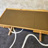 Architec pine desk 1970" suspended