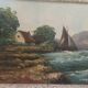 Marine oil on panel Louis Andrey