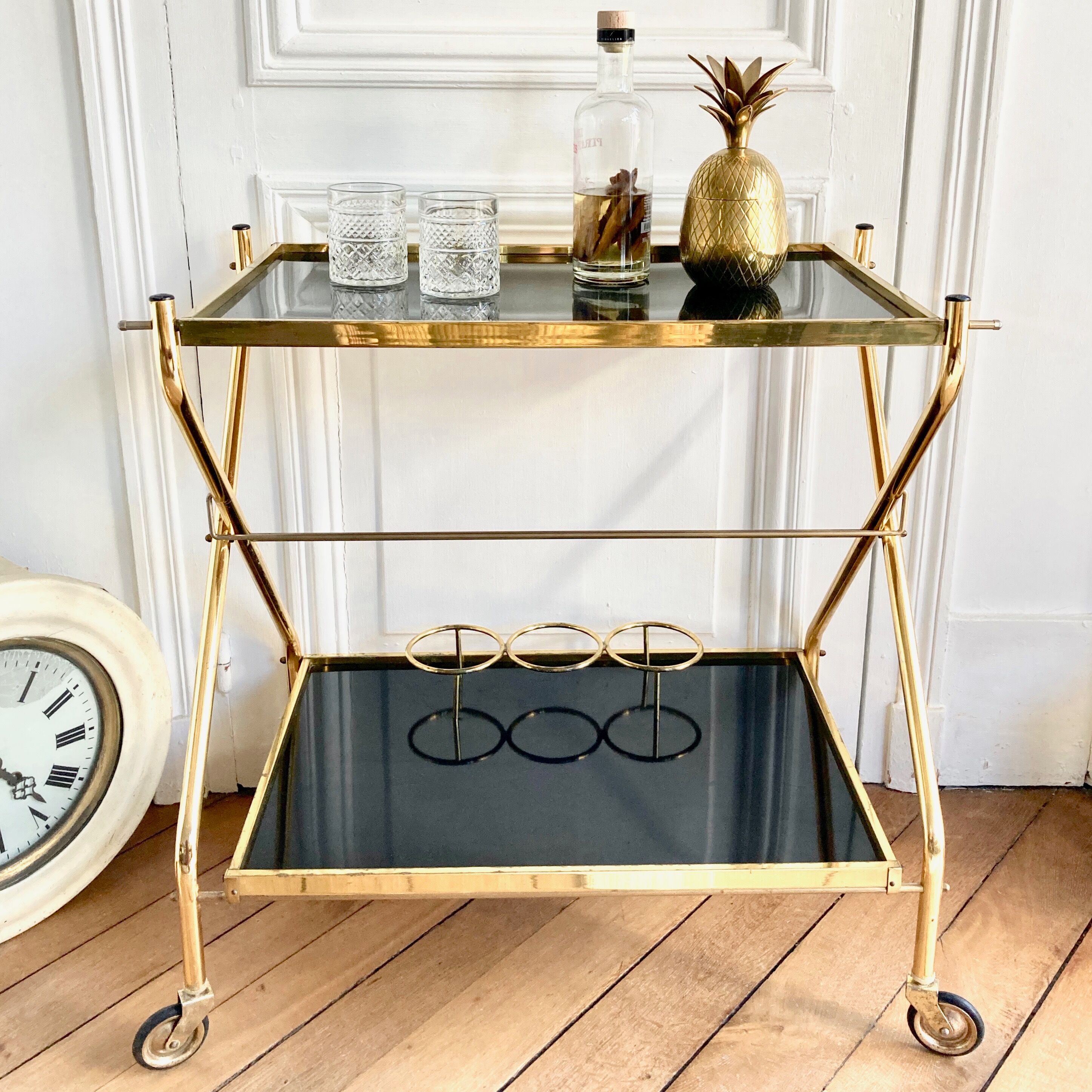 Serving table bar rolling 70s