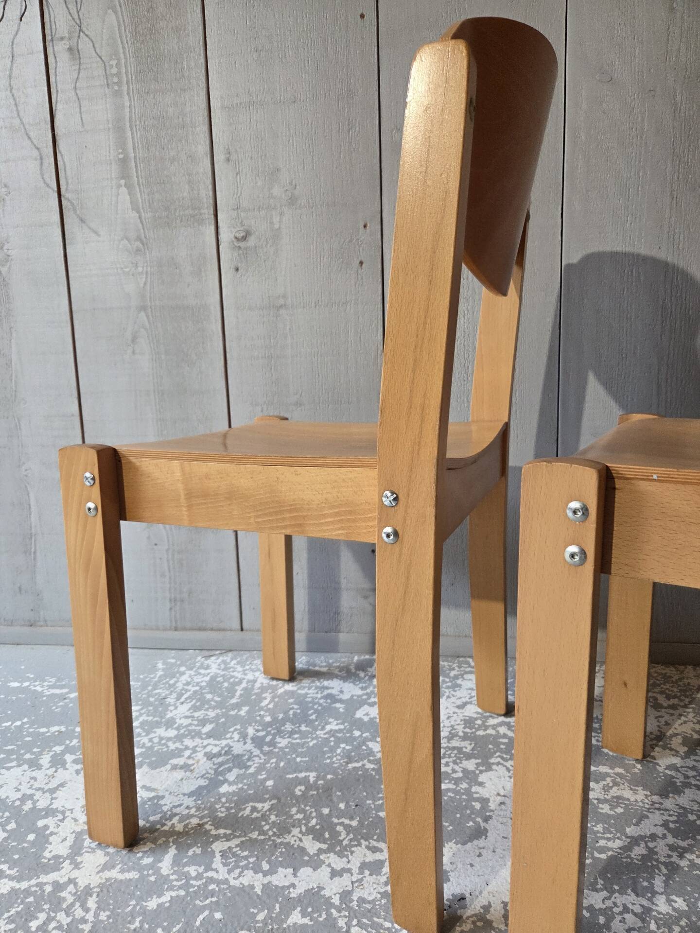 Stackable chairs