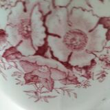 Large earthenware jug – Onnaing pottery (Nord), “Poppy” decoration