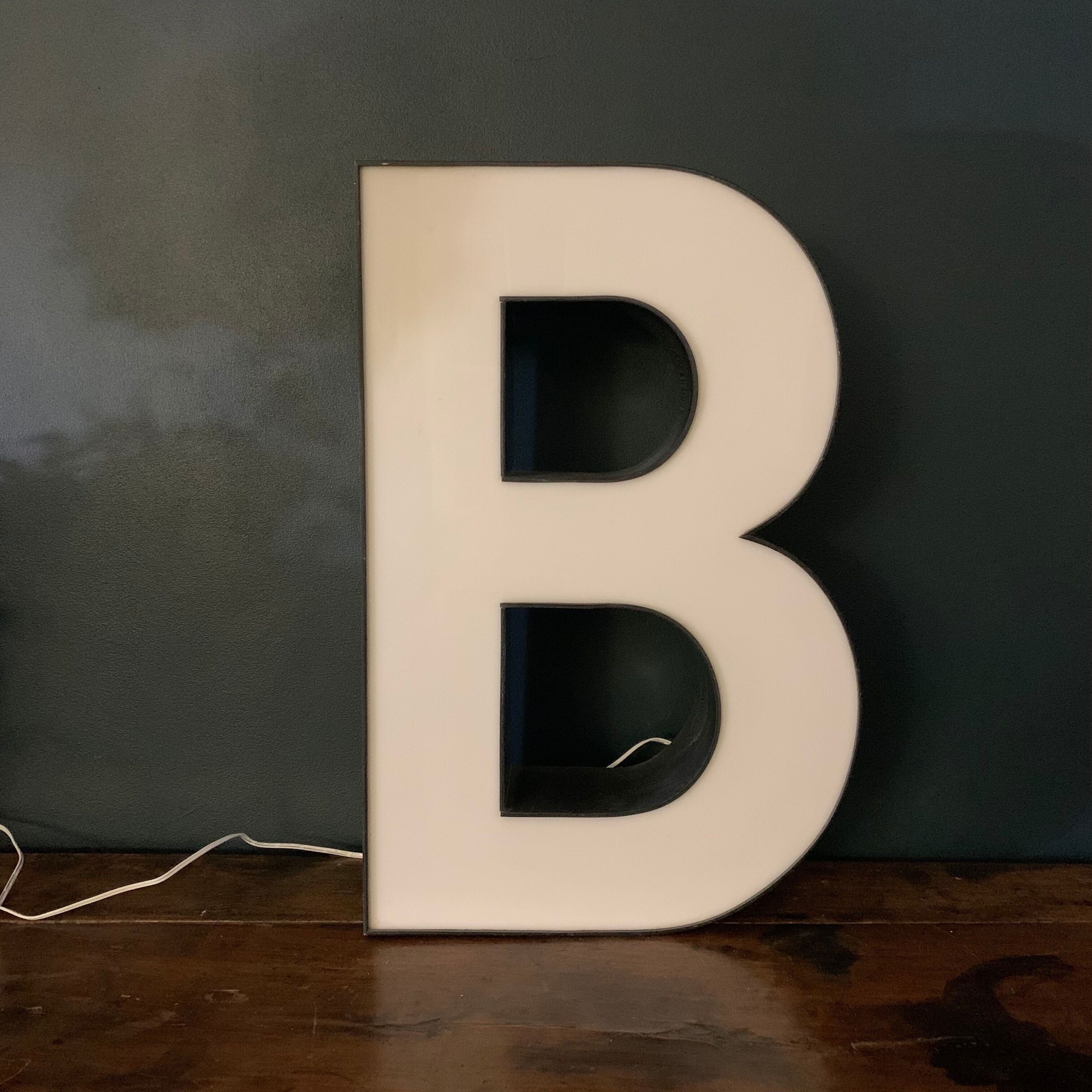 Illuminated sign letter