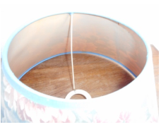 Abat-jour floral decoration