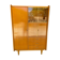 Large wardrobe / Vintage 1960s / 1970s wardrobe with glass doors & drawers