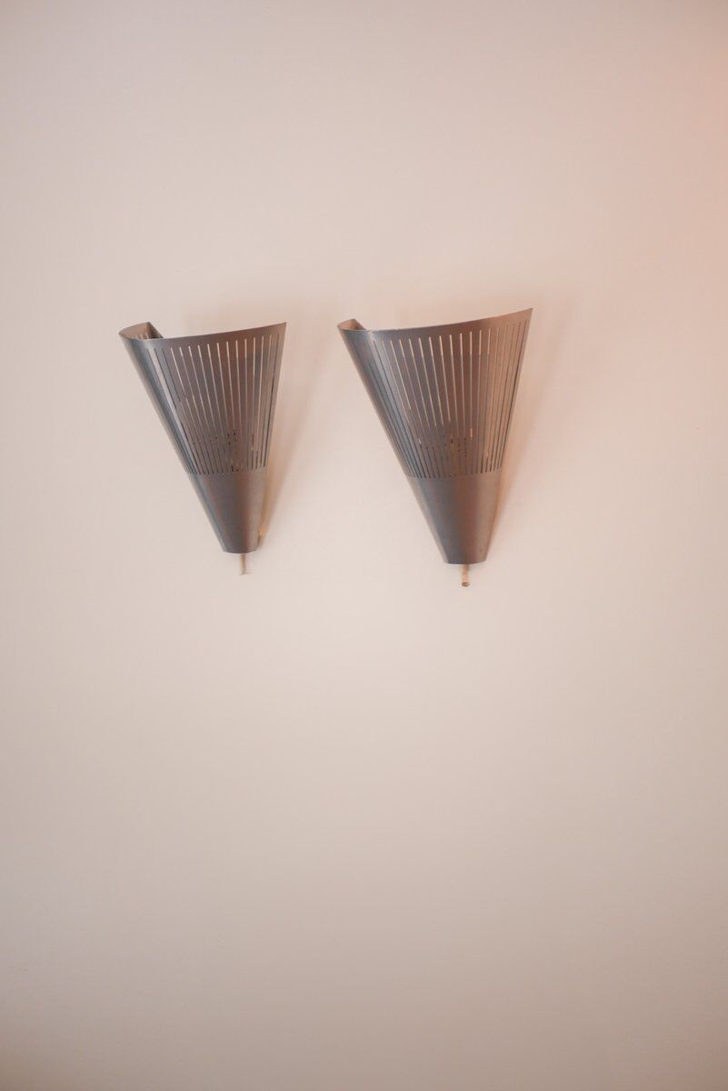 Klyka modernist wall lights from the mid-century by Ikea, Sweden, 1987, set of 2.