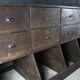 Cutlery trade cabinet – 10 drawers & open compartments