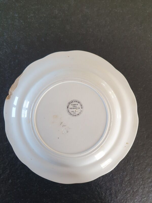 Théière Et Assiette Anciennes Meyercord Décalcomanie – Service 786-B