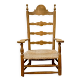 Armchair by the fireplace