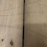 Oak dining table with extensions