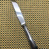 Christofle silver-plated knife, Rubans model