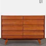Mahogany chest of drawers by Jiri Jiroutek for Interier Praha, 1960