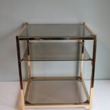 Side table, Belgochrom 1970s