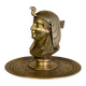 Gilded bronze inkwell, Egyptomania