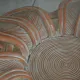 Bamboo rattan flower table Vivai Del Sud