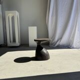 Sexy Neck - Solid wood (monoxyle) brown side table