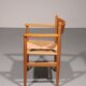 Dining chairs oak and new papercord by Hans J. Wegner for Carl Hansen CH37