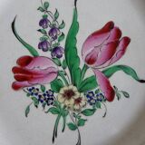 Lunéville earthenware plate