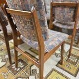 Set of 6 Scandinavian chairs year 70 vintage