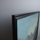 Hand painted painting, oil on fiberboard, signed, Czechoslovakia, 1960's.