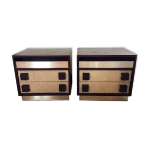 Lot 2 tables de chevet