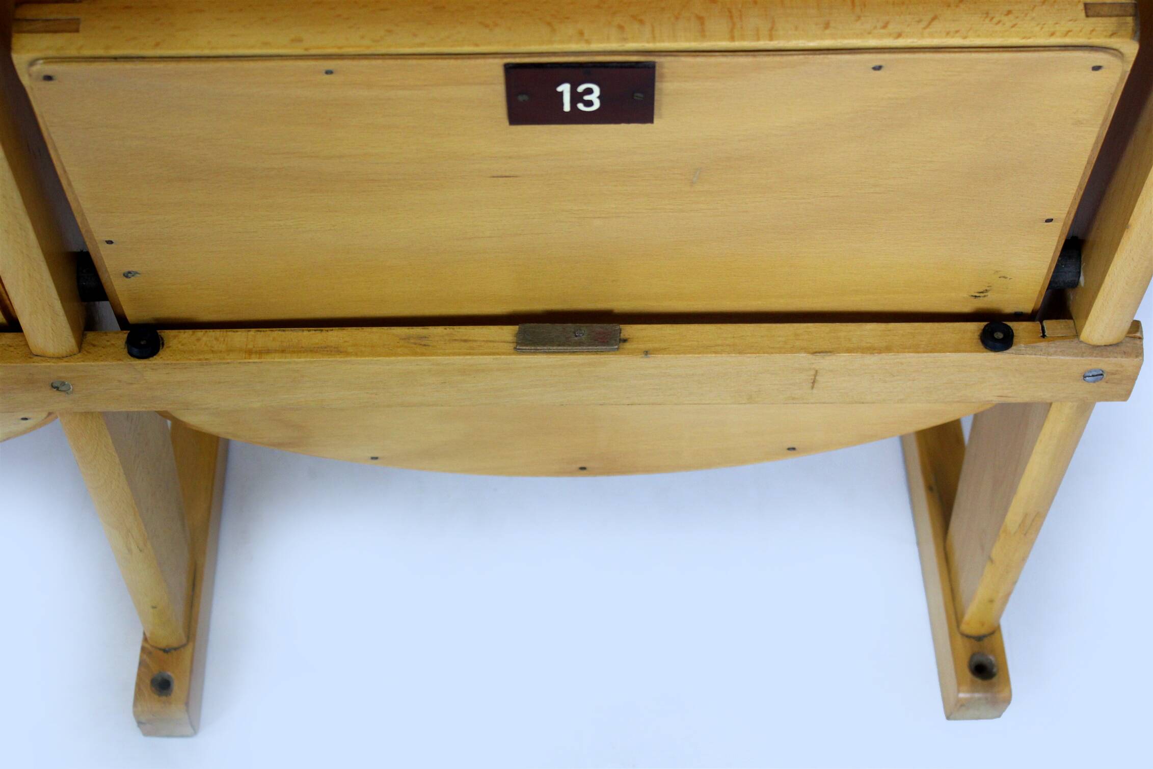 Chaises de cinéma vintage de Ton, années 1960, ensemble de 7