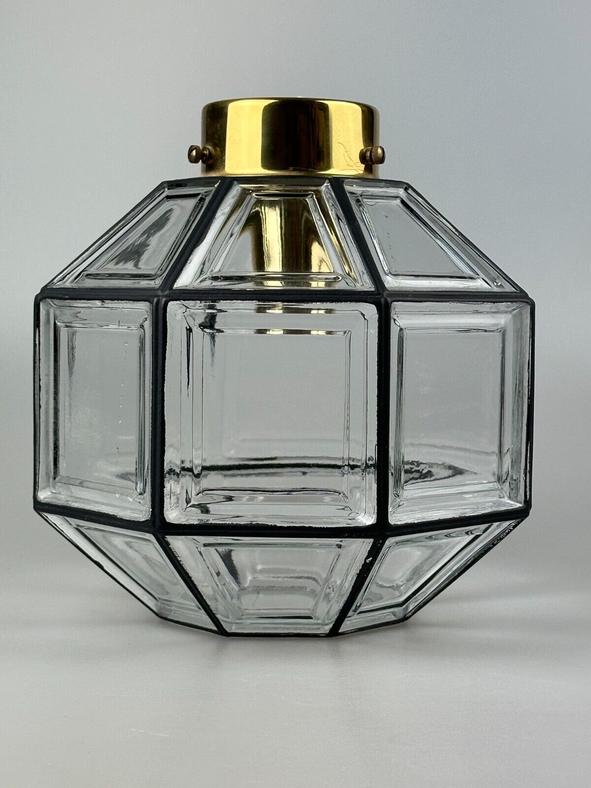 60s 70s lamp light ceiling lamp Limburg Germany glass space age design