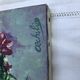 Painting painting oil on canvas Oechslin "bouquet de fleurs" vintage