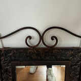 Wrought iron mirror