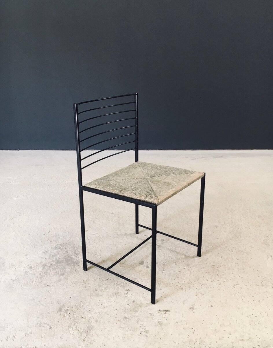 Postmodern Alice Dining Chairs from Cidue, Italy, 1980s, Set of 4