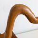 Brutalist fruit cup olive wood