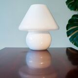 Blown glass mushroom lamp 1970