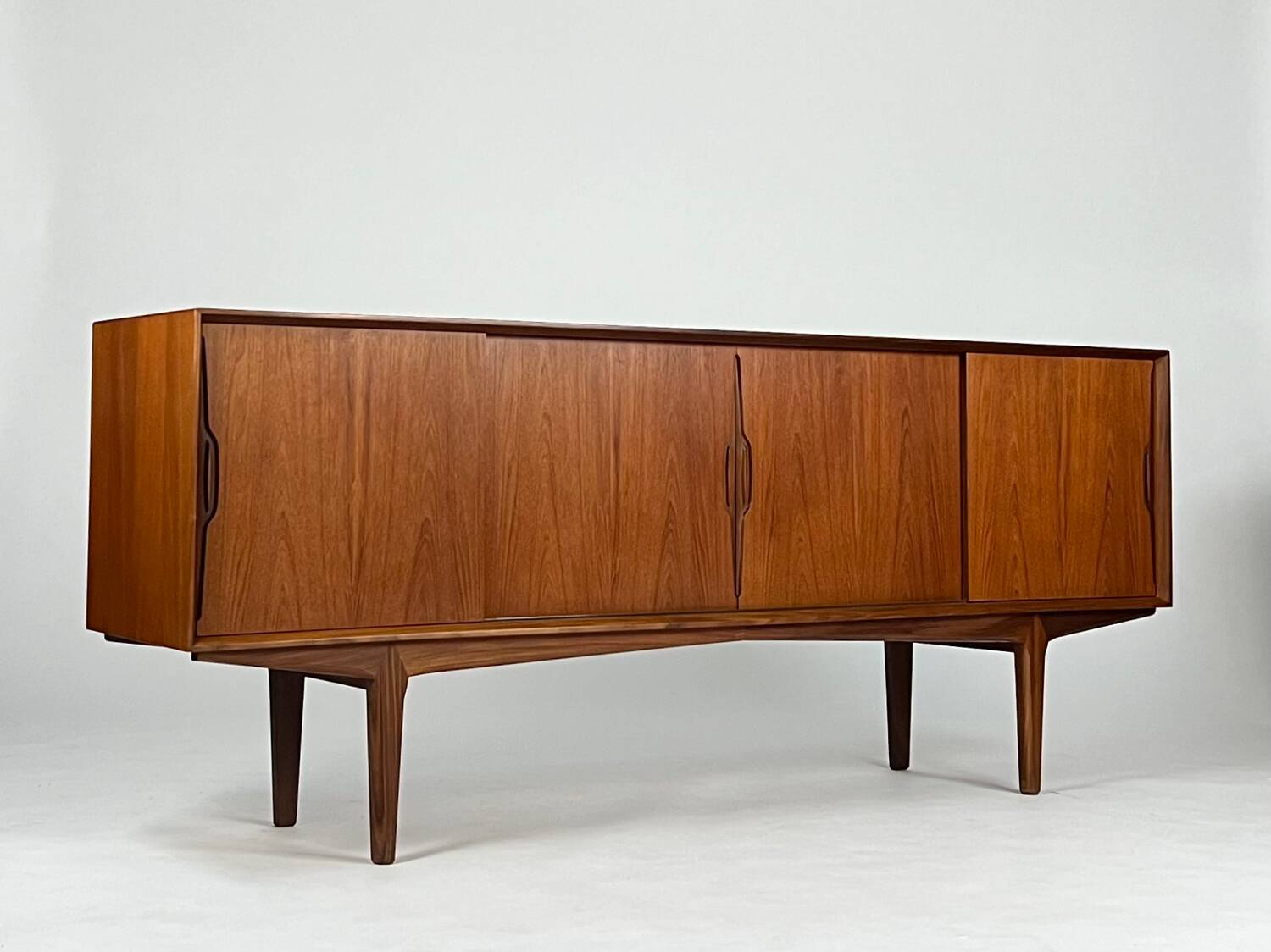 Knud Nielsen teak sideboard #42 vintage 60s mid-century Danish design