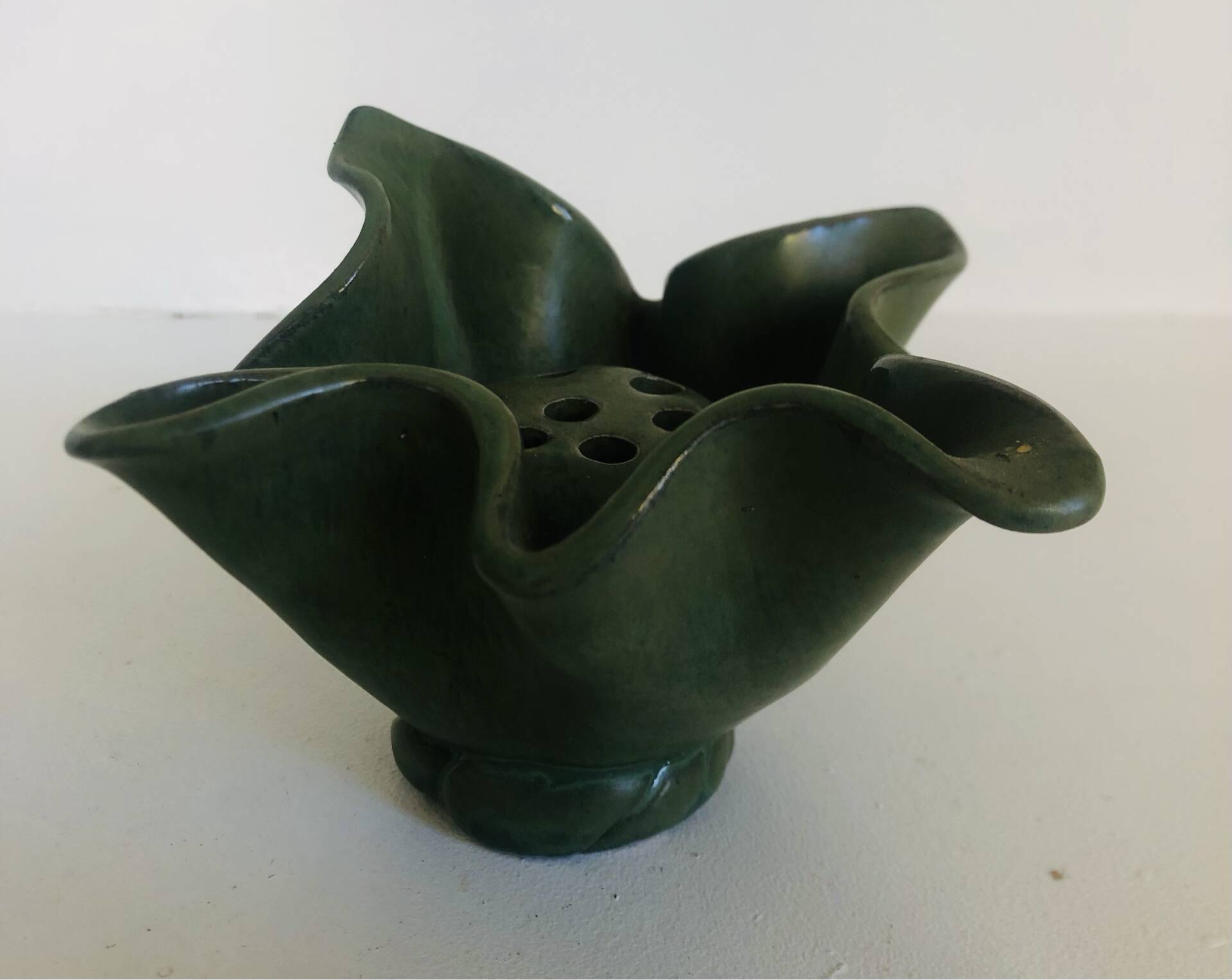 Vase mouchoir pique fleur