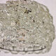 Pair of pearl glass pendant lamps