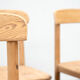 Set of six Scandinavian dining chairs by Rainer Daumiller