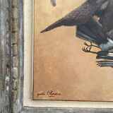 Oil paintings on parchment