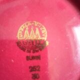 Presentation plates Rubin Gefle Percy. Made in Sweden. 1950s