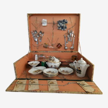 Coffret dinette porcelaine service de table