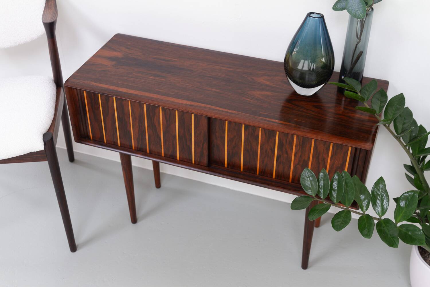 Small Mid-Century Modern Danish Rosewood Sideboard, 1950s