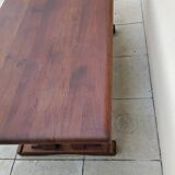 Antique vintage solid oak monastery farmhouse table