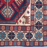 Caucasian Shirvan rug 107 x 205 cm pure wool