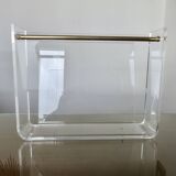 David Lange magazine rack for Roche Bobois 1970