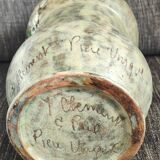 Ceramic vase signed Yves Clément